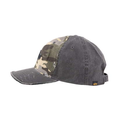 Distressed Logo Camo Cap - wdl camo 65