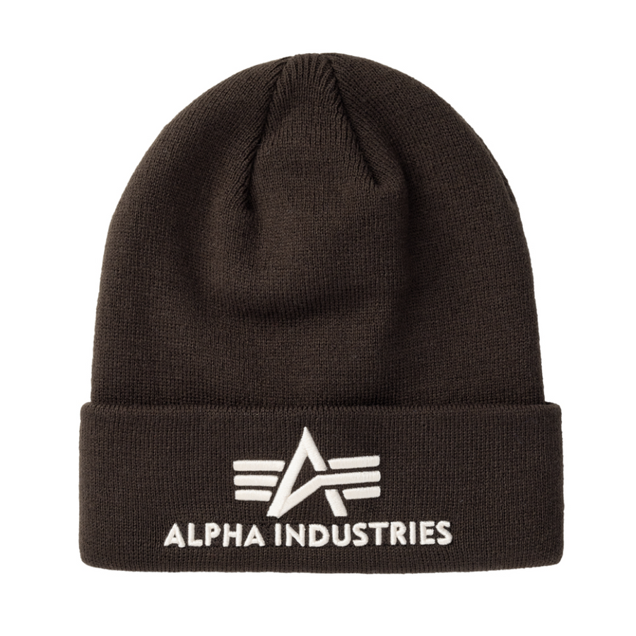 3D Beanie - hunter brown