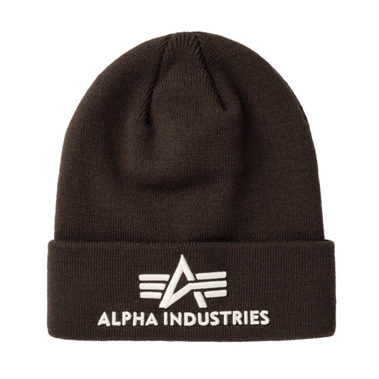 3D Beanie - hunter brown