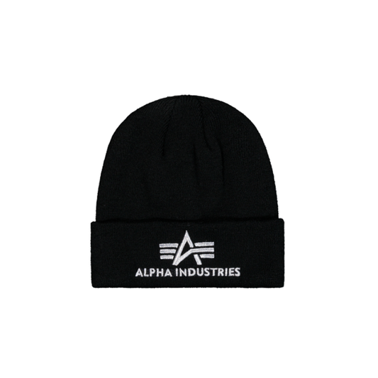 3D Beanie - black/silver
