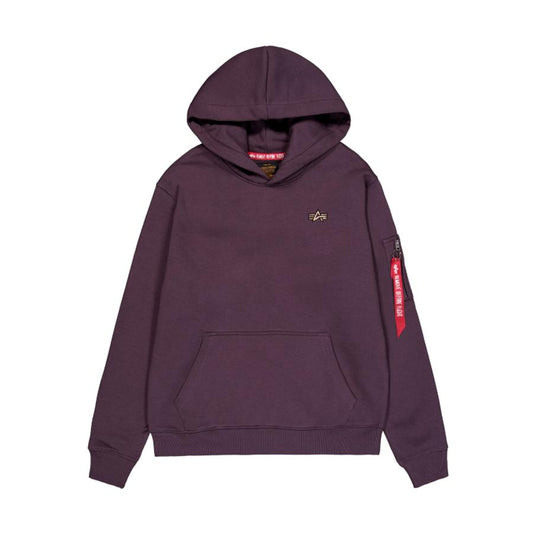 3D Small Logo Hoodie - plum