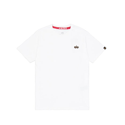 3D Small Logo T - white