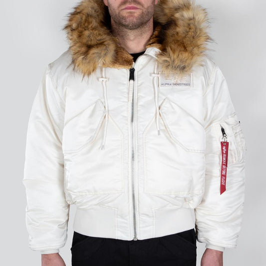 45P Hooded Custom - jet stream white