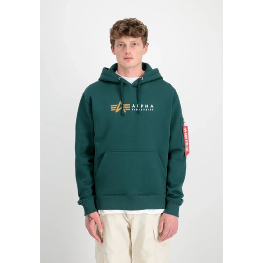 Alpha Label Hoodie - force green