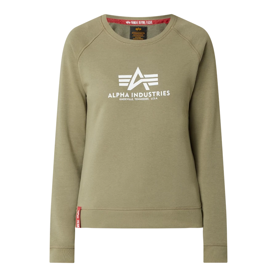 New Basic Sweater Wmn - olive