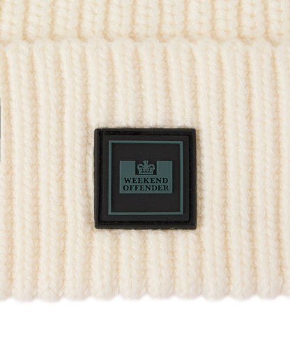 Kettama Rib Knit Beanie - Ivory