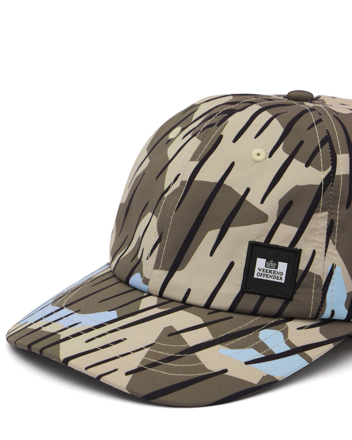 Lukather Camo Baseball Cap - Tobacco Brown