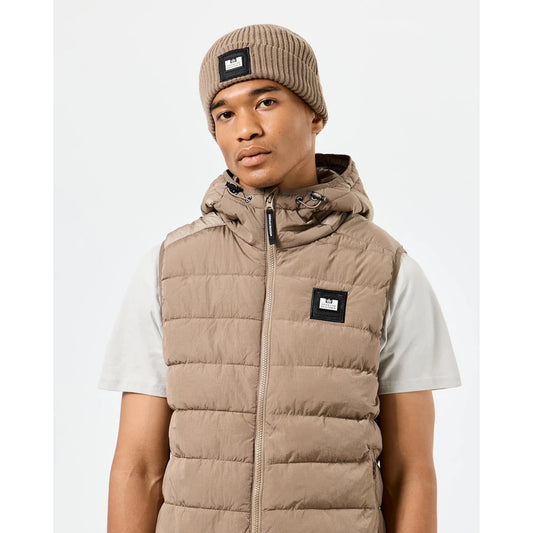 Lehto Beanie - mocha brown