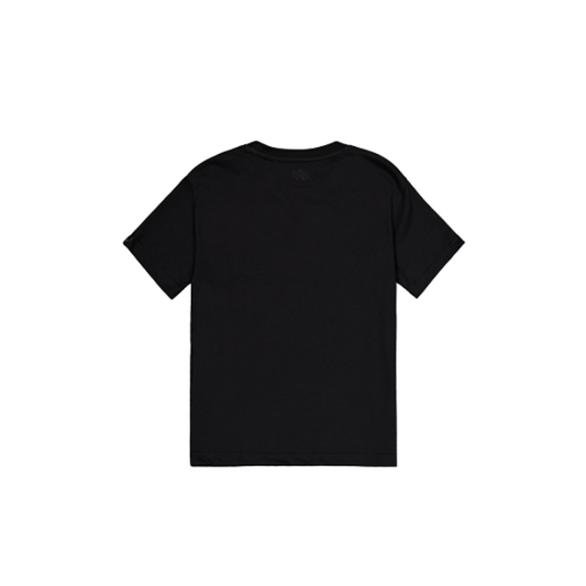 Basic Big Logo Puff Print T-Shirt Women - black