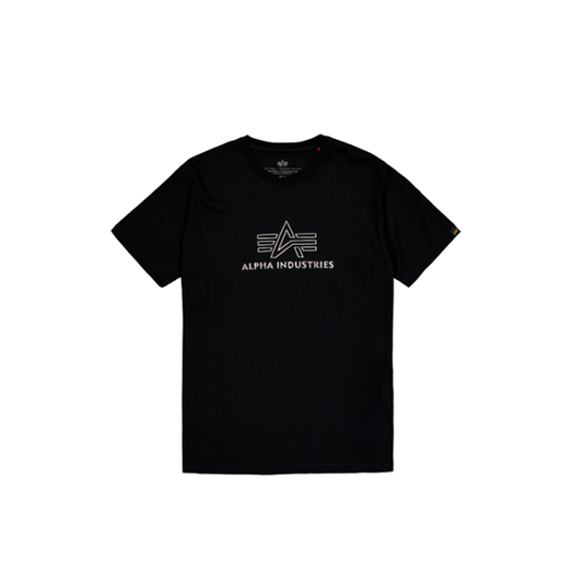 Basic Mid Logo TPU T-Shirt - black/chrome