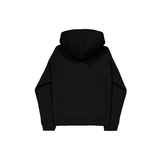 Basic Small Logo TPU Hoodie - black/chrome