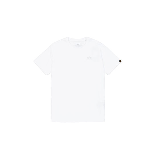 Basic Small Logo TPU T-Shirt - white/gold