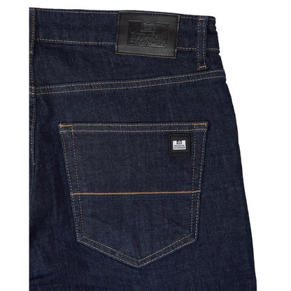 Tapered Denim Jeans - dark rinsed