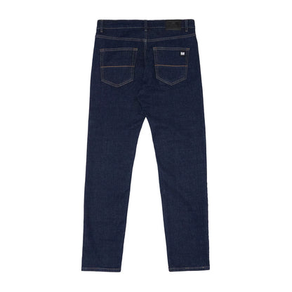 Tapered Denim Jeans - dark rinsed