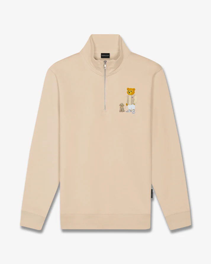 FW25 Half-Zip Filou CL. - Sand brown