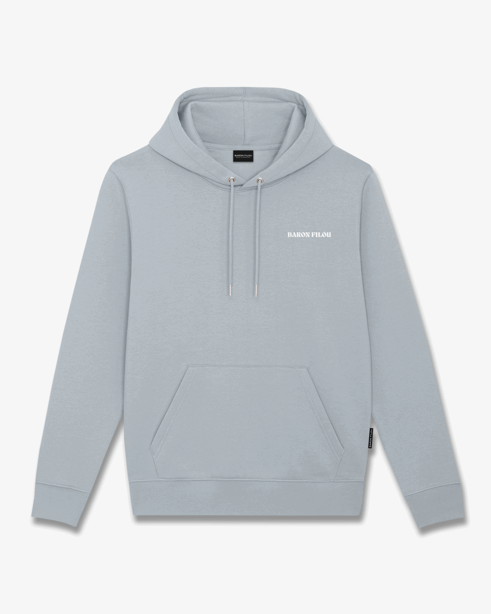 FW25 Hoodie Oval Backprint Filou CXLIX. - Frosted blue