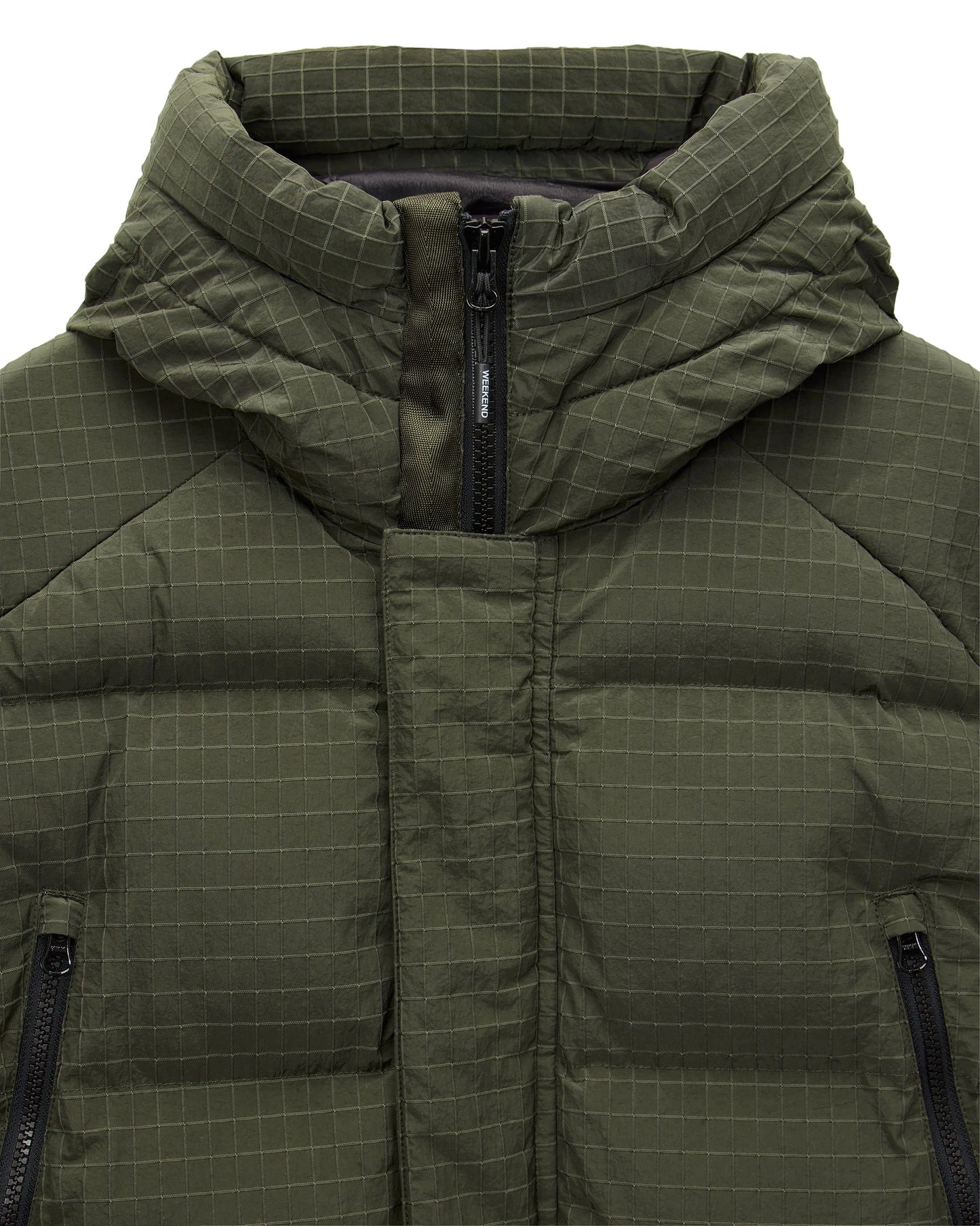 Lombardo Longline Primaloft Jacket - Black Forest Green