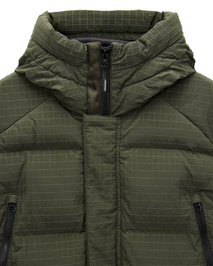 Lombardo Longline Primaloft Jacket - Black Forest Green
