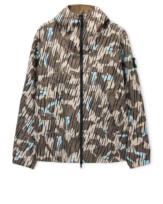 Mercury Camo Reversible Jacket - Tobacco Brown