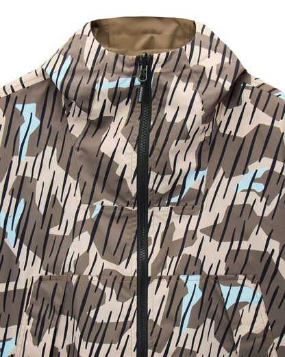 Mercury Camo Reversible Jacket - Tobacco Brown