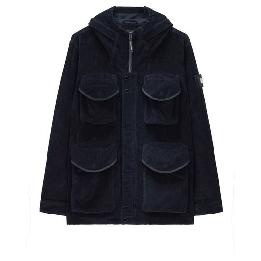 Cotoca Cord Field Jacket - navy