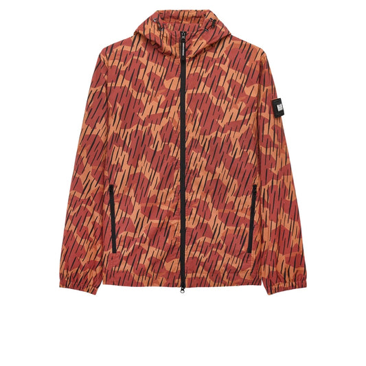 Technician Camo Cotton Twill Jacket - uluru orange rain camo
