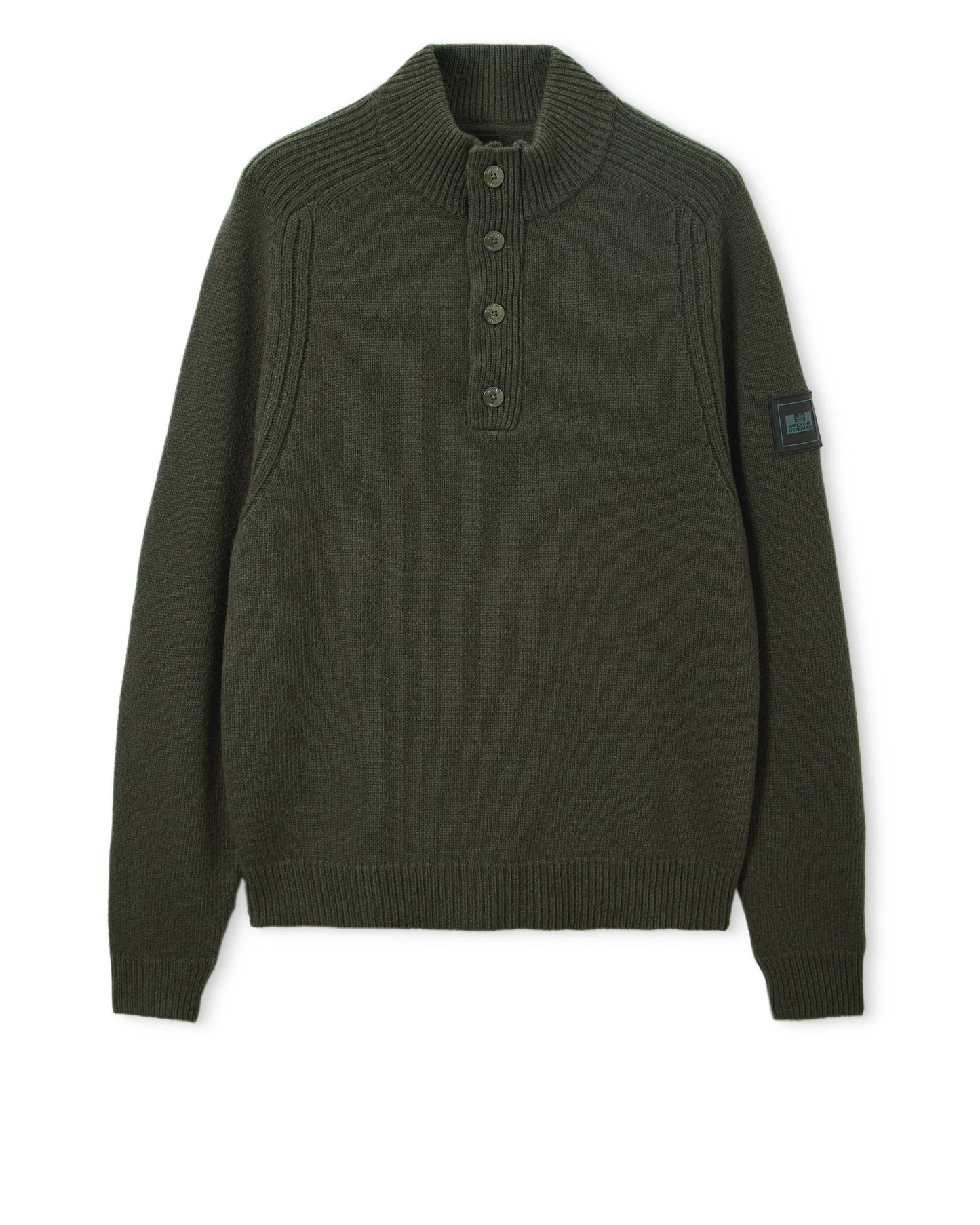 Castillos Wool Jumper - Black Forest Green