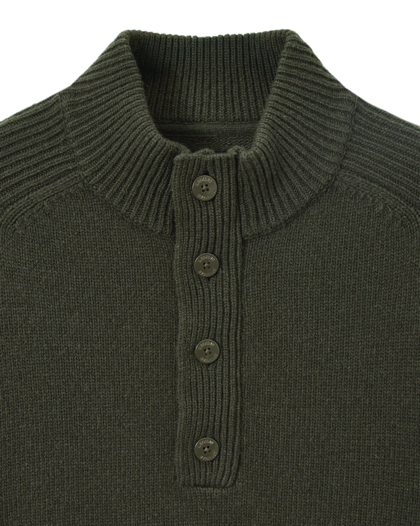 Castillos Wool Jumper - Black Forest Green