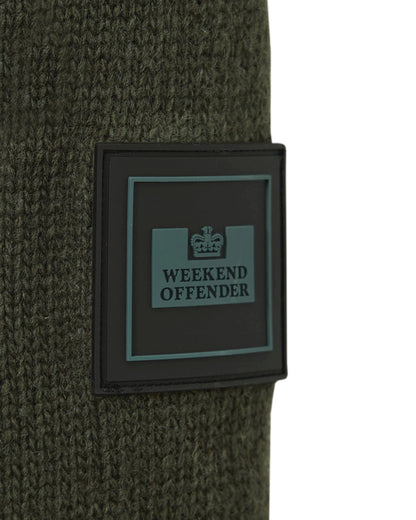 Castillos Wool Jumper - Black Forest Green