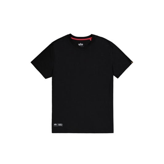 Label Backprint T-Shirt - black/black