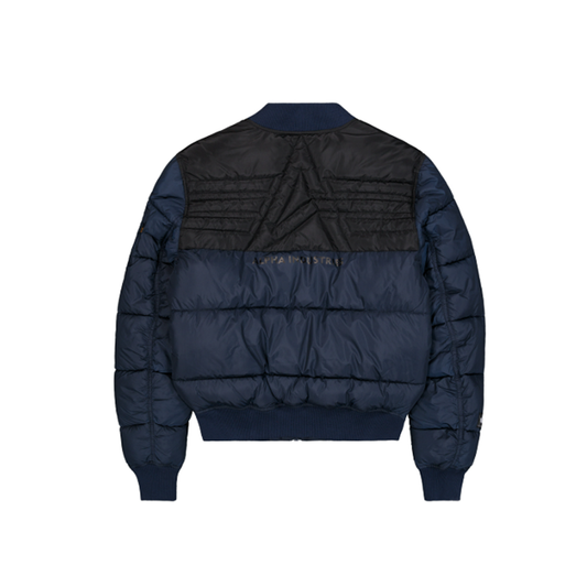 MA-1 Logo Puffer Winter Jacket - ultra navy