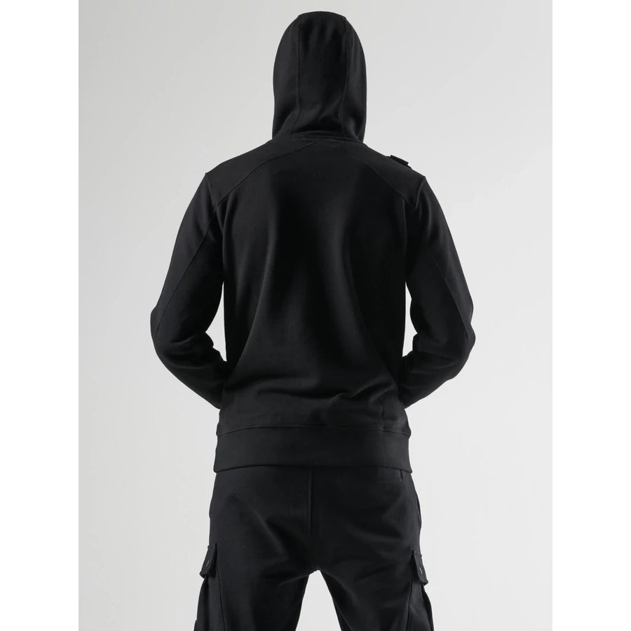 Core Overhead Hoody - jet black