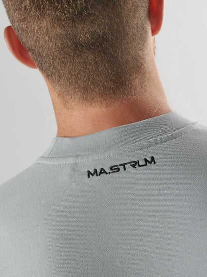 Blast Embroidered Badge Sweat - Battleship