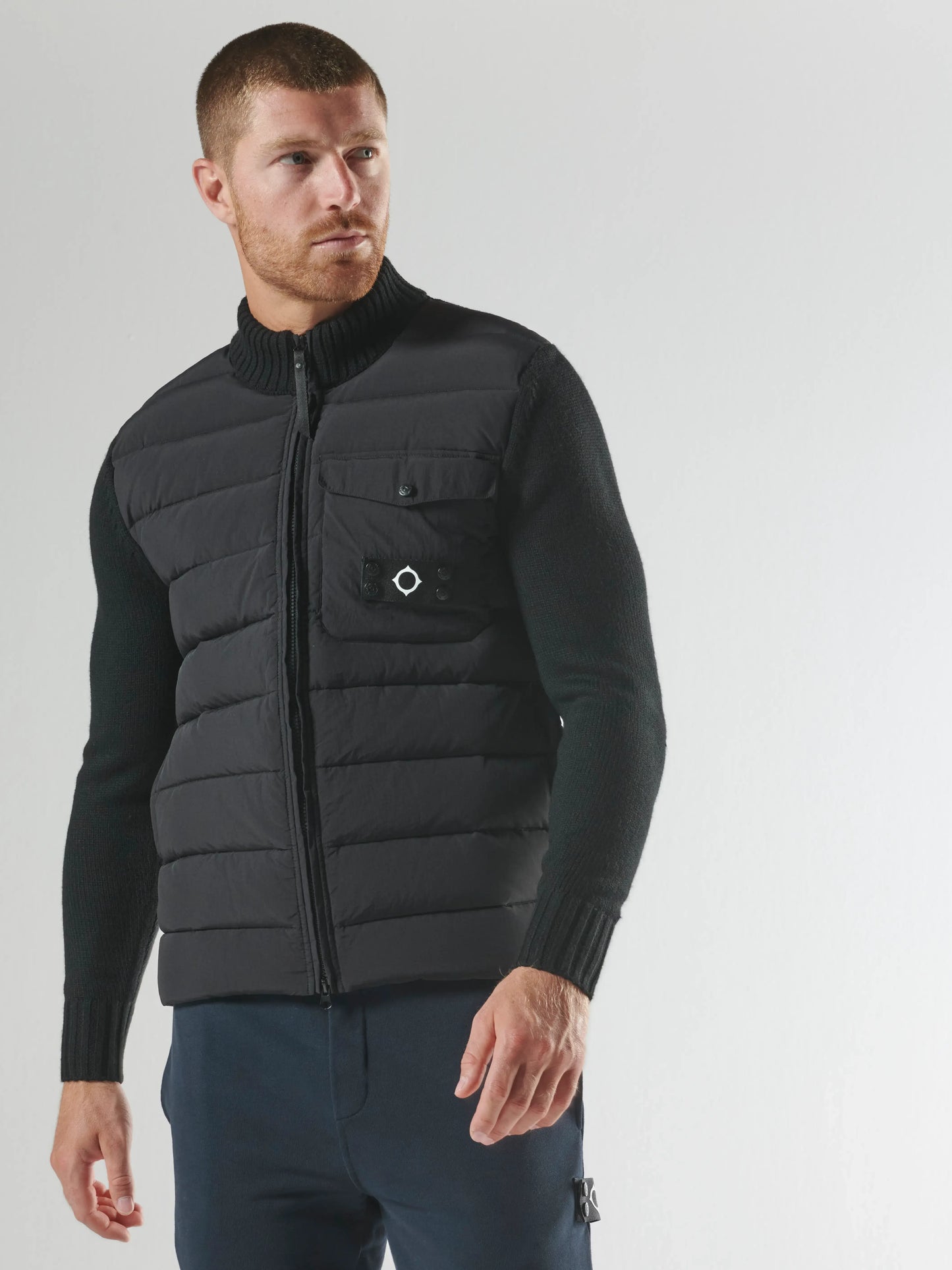 Storm Knitted Jacket - Jet Black