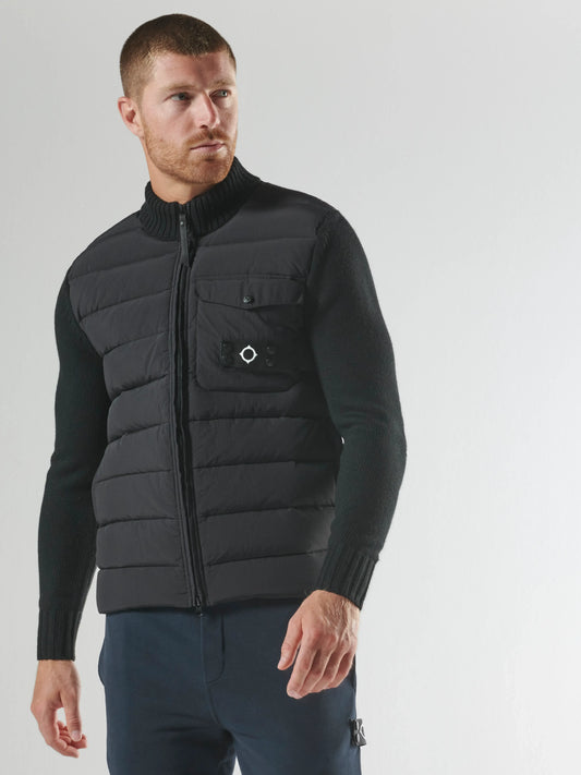 Storm Knitted Jacket - Jet Black