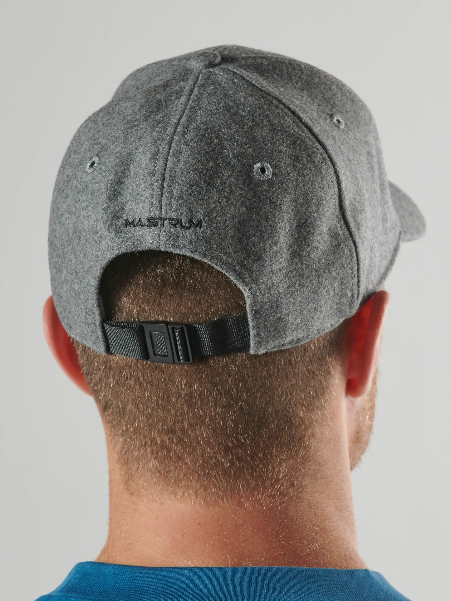 Wool Badge Cap - Battleship