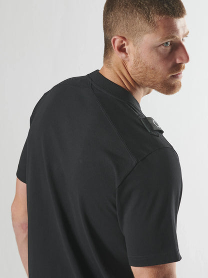 Badge Tee - Jet Black