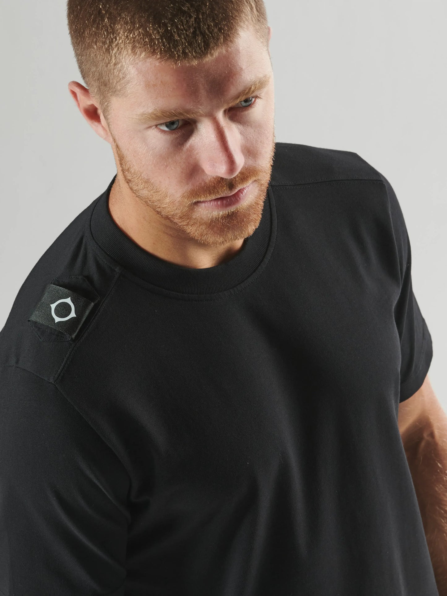 Badge Tee - Jet Black