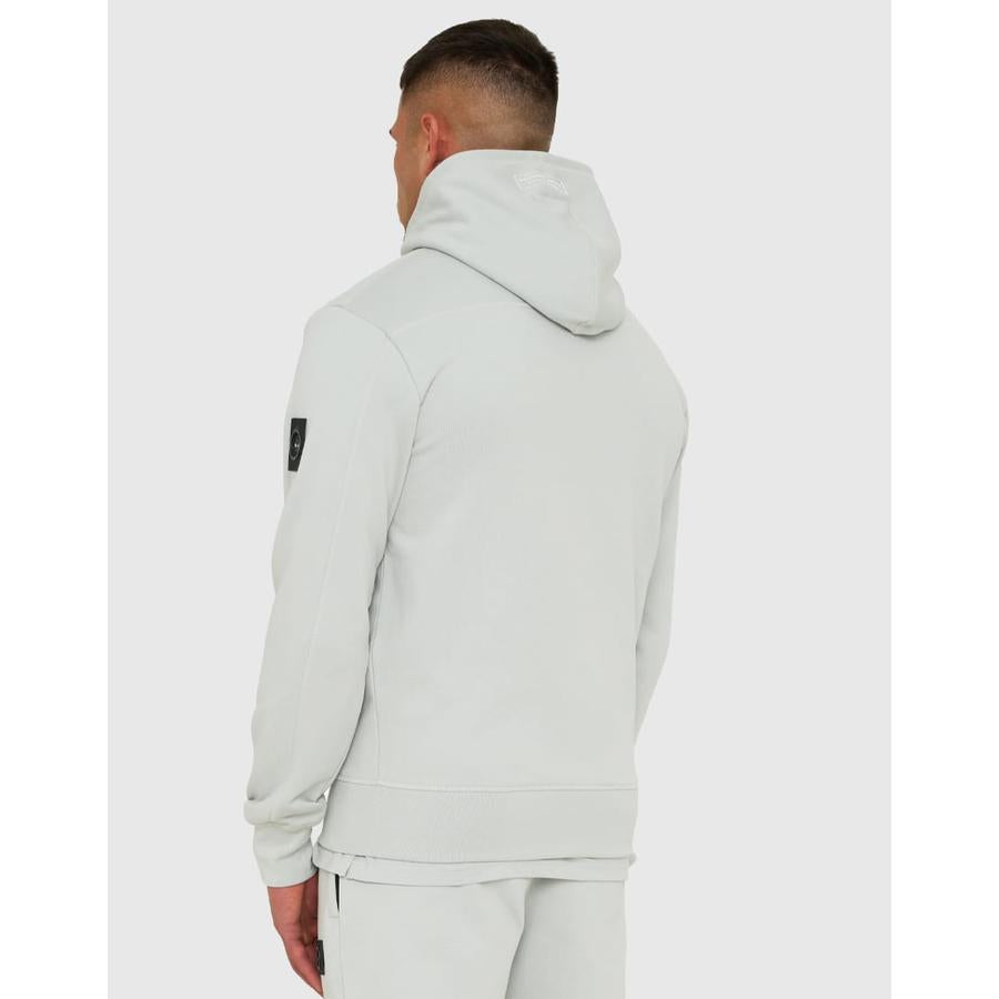 Siren Full Zip Hoodie - Dove Grey