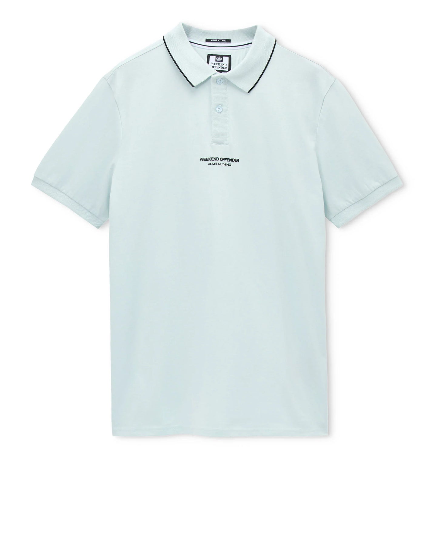 Hurley Polo Shirt - Sea Spray Blue/Black