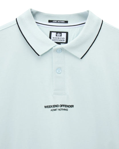 Hurley Polo Shirt - Sea Spray Blue/Black