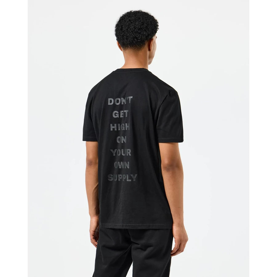 High Graphic T-Shirt - black