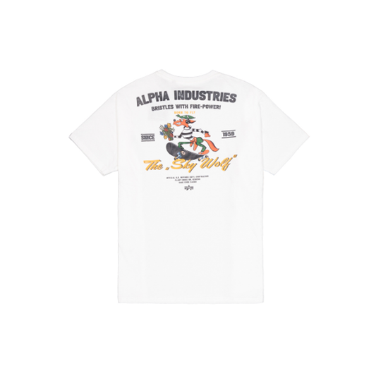 Sky Wolf T-Shirt - white
