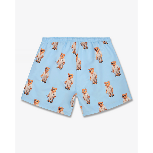 SS25 Swim Shorts Filou CXIII. allover - Sky blue