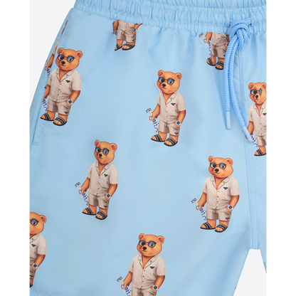 SS25 Swim Shorts Filou CXIII. allover - Sky blue