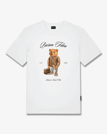 FW25 T-Shirt Filou CXLVI. Baron’s Social Club - White