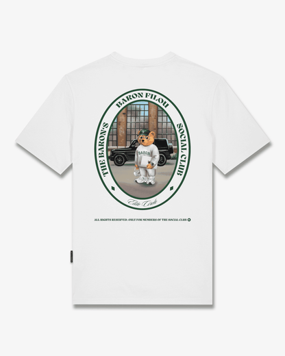 FW25 T-Shirt Oval Backprint Filou CXLVII. - White