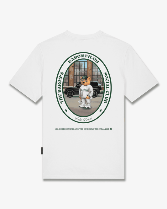 FW25 T-Shirt Oval Backprint Filou CXLVII. - White