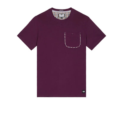 Sutton Pocket T-Shirt - acai berry