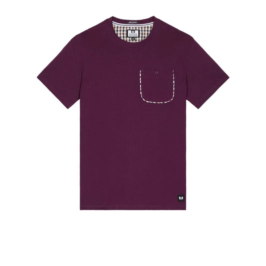 Sutton Pocket T-Shirt - acai berry